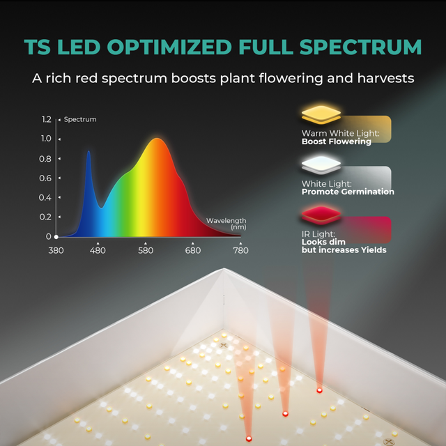 Mars Hydro TS600 LED Grow Light 100w