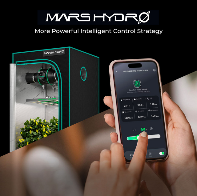 Mars Hydro iFresh 4" Smart Inline Fan