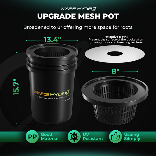 Mars Hydro DWC Hydroponic System Kit
