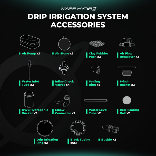 Mars Hydro DWC Hydroponic System Kit