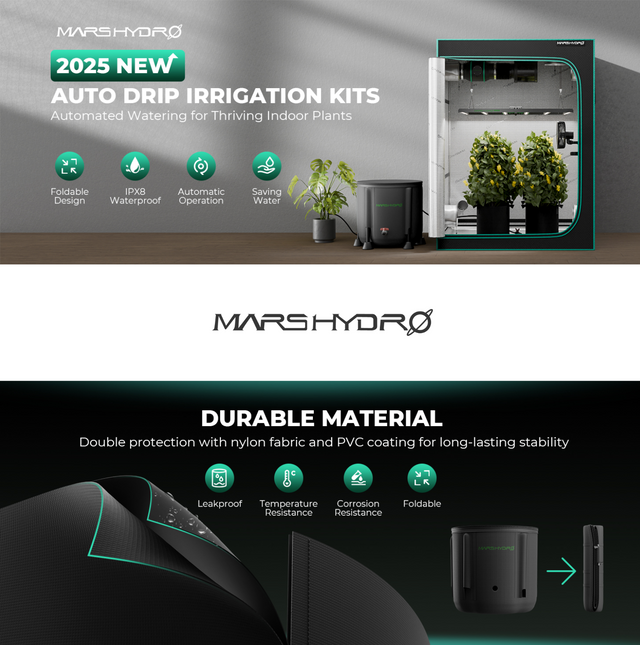 Mars Hydro Drip Irrigation System Kit - 8 Plant Set Up