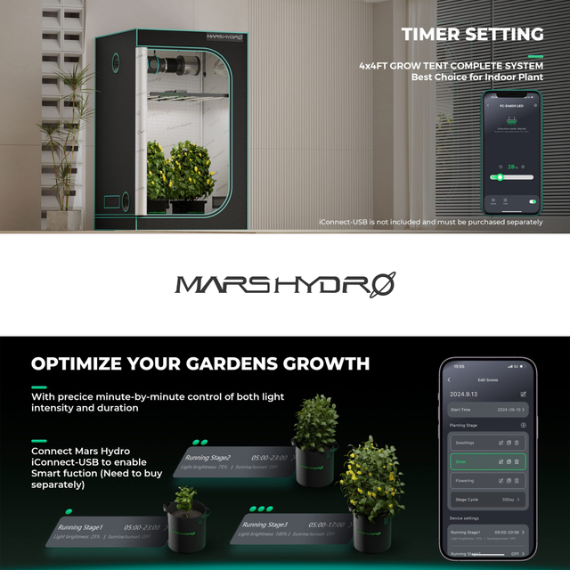 Mars Hydro FC-E4800 LED Grow Light (iConnect Edition)