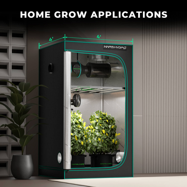 Mars Hydro FC-E6500 LED Grow Light (iConnect Edition) Grow Tent