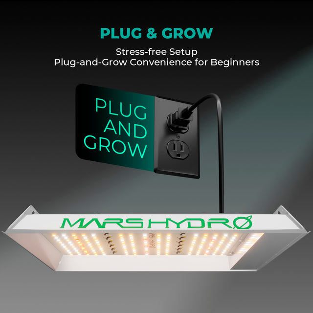 Mars Hydro TS600 LED Grow Light Plug & Grow