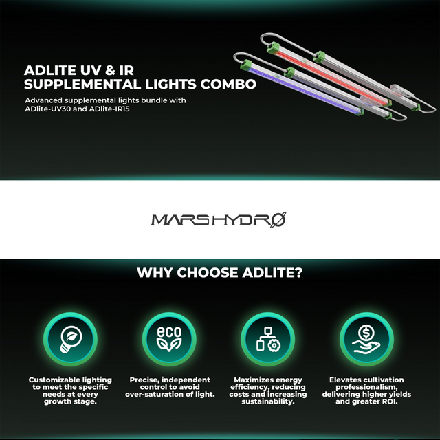 Mars Hydro Adlite UR5530 UV & IR Flavour Set