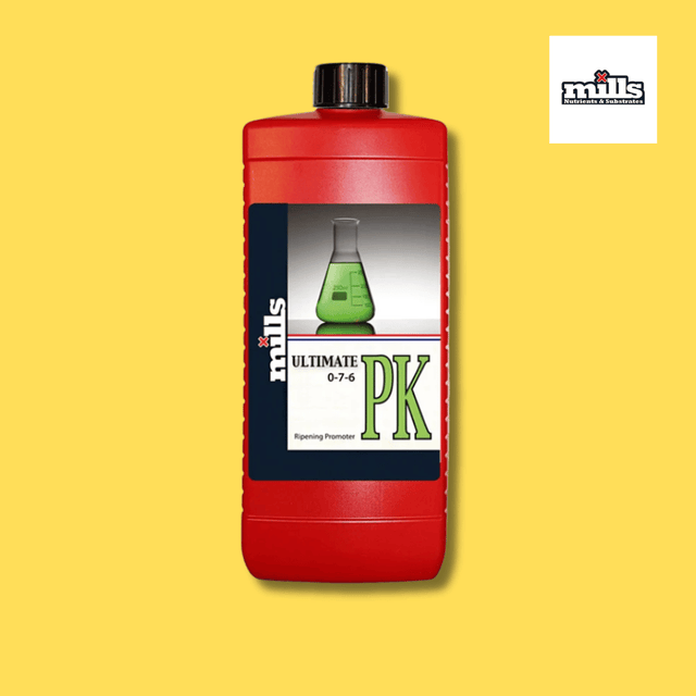 Mills Ultimate PK 1L bottle, phosphorus and potassium bloom booster