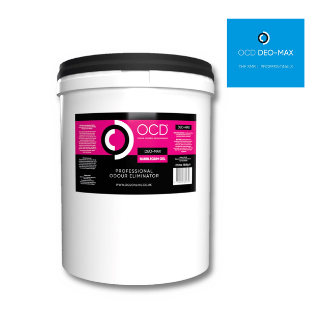 OCD Deo-Max Gel Bubblegum 22L odour neutraliser tub