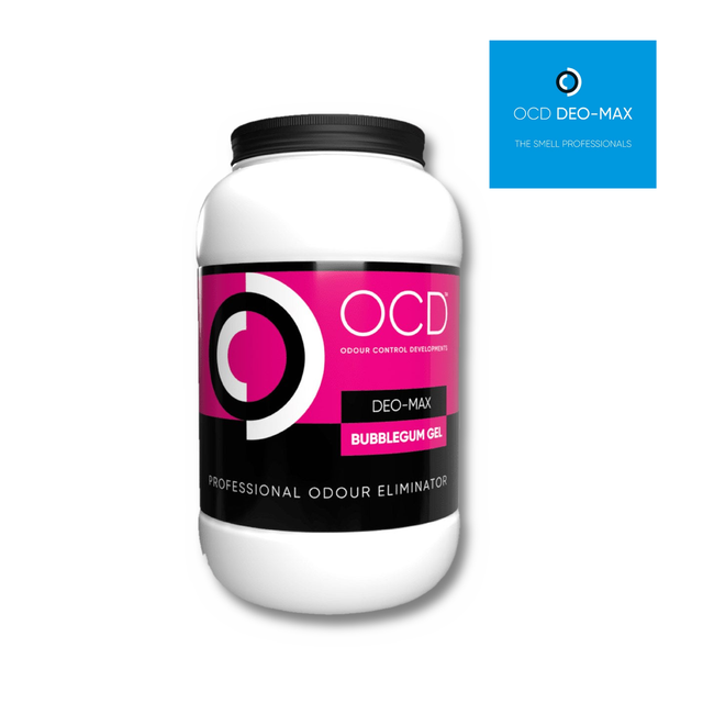 OCD Deo-Max Gel Bubblegum 4L odour neutraliser tub