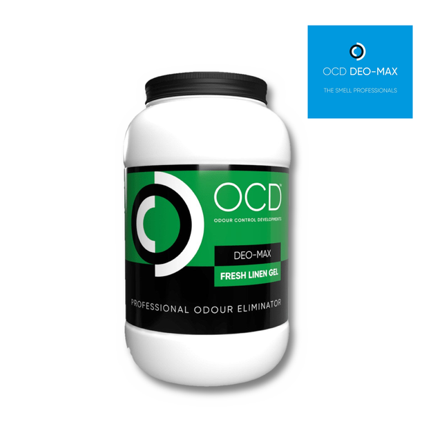 OCD Deo-Max Gel Fresh Linen 4L odour neutraliser tub