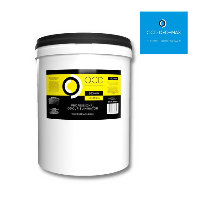 OCD Deo-Max Gel Lemon 22L odour neutraliser tub