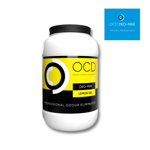OCD Deo-Max Gel Lemon 4L odour neutraliser tub