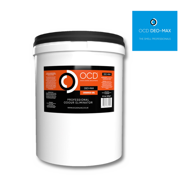 OCD Deo-Max Gel Orange 22L odour neutraliser tub