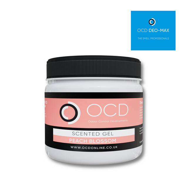 OCD Deo-Max Gel Peach Blossom odour neutraliser tub
