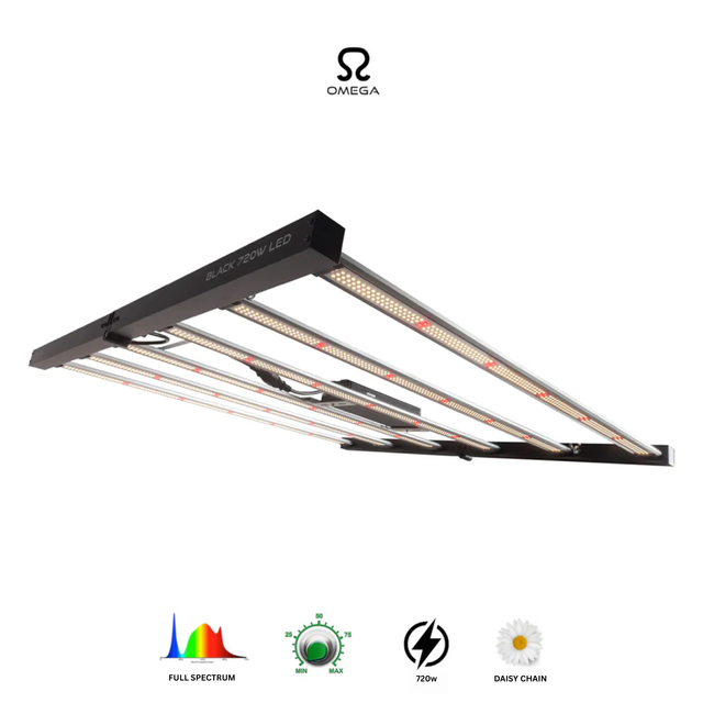 Omega Black 720w LED Grow Light