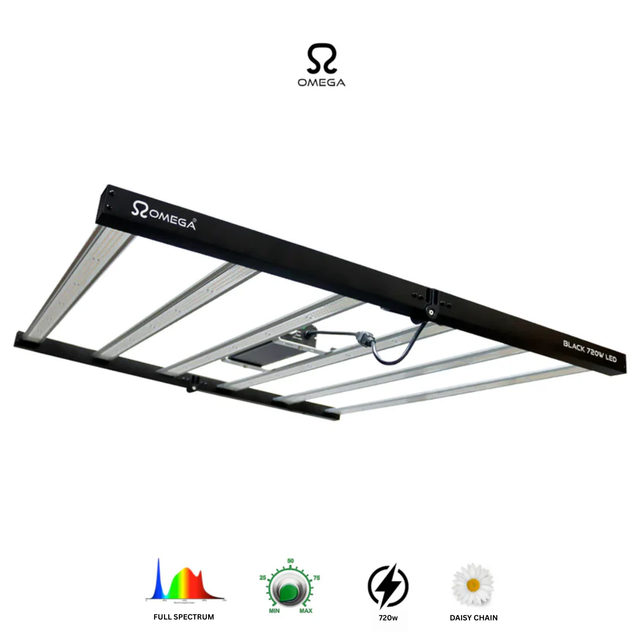 Omega Black 720w LED Grow Light