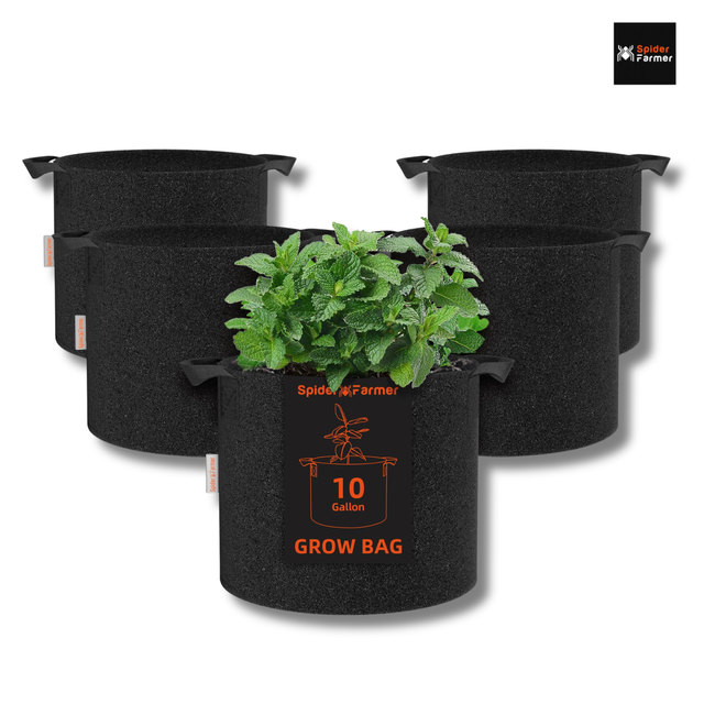 Spider Farmer Root Boosting Grow Bag 38 Litre (5 Pack)