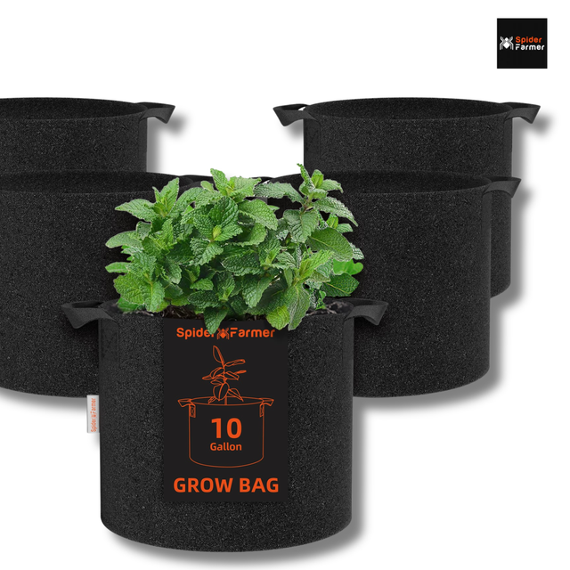 Spider Farmer Root Boosting Grow Bag 38 Litre (5 Pack)