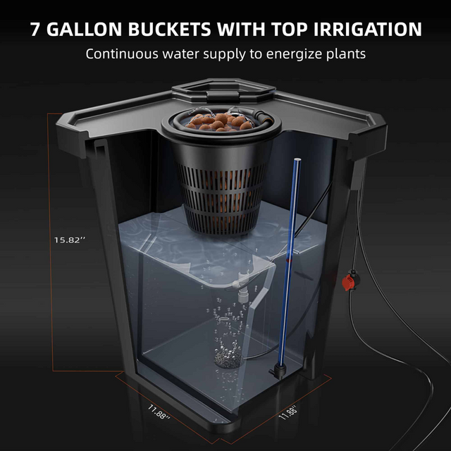 Spider Farmer DWC Hydroponics -  2 Plant System