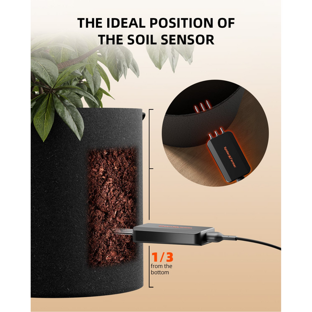 Spider Farmer 3-in-1 Smart Soil Sensor