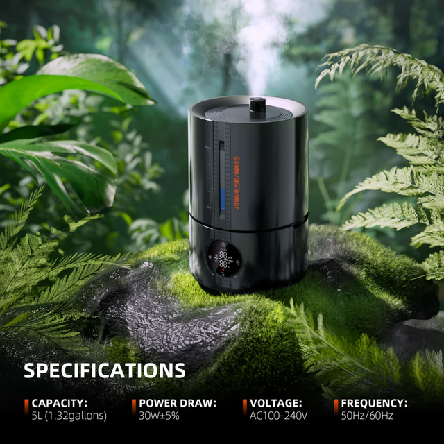 Spider Farmer 5L Cool Mist Humidifier