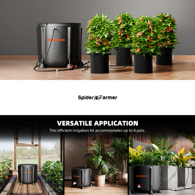 Spider Farmer Smart Watering System with AC5 Smart Plug