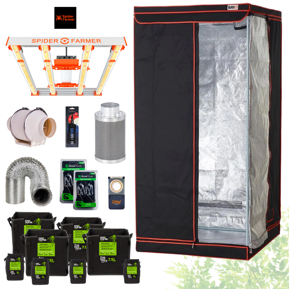 LED Grow Tent Kit Spider Farmer G3000