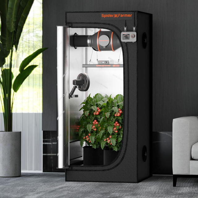 Spider Farmer Grow Tent - 0.7m x 0.7m x 1.6m