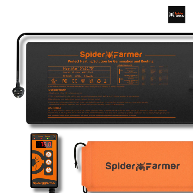 Spider Farmer Infra Red Plant Heat Mat Kit