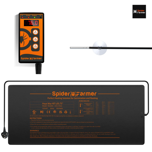 Spider Farmer Infra Red Plant Heat Mat Kit