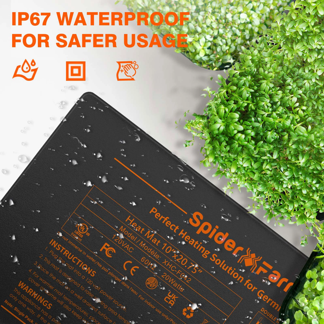 Spider Farmer Infra Red Plant Heat Mat Kit