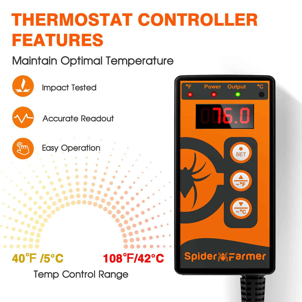 Spider Farmer Heating Mat - 52cm X 25cm