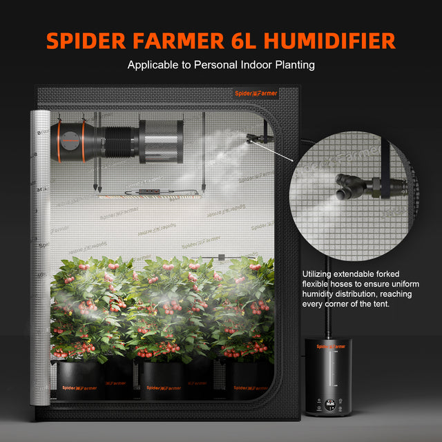 Spider Farmer 6L Cool Mist Humidifier For Grow Rooms