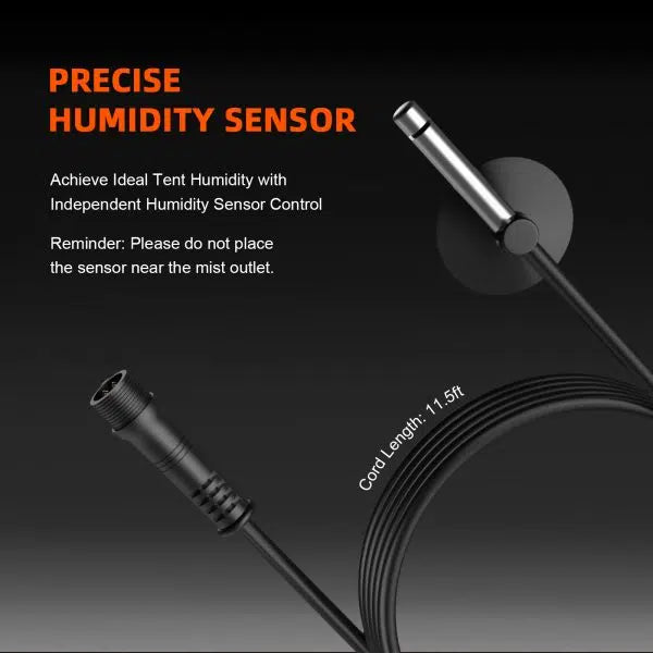 Spider Farmer 6L Cool Mist Humidifier Sensor