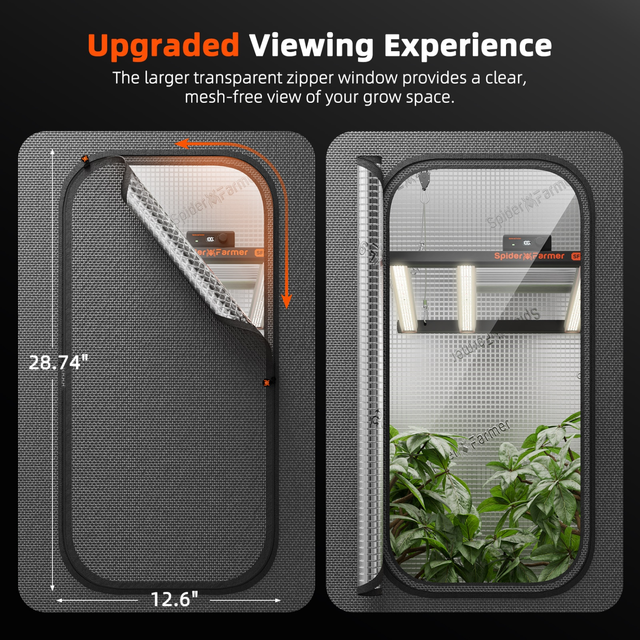 Spider Farmer Master Series Grow Tent - 0.6m x 0.6m x 1.8m