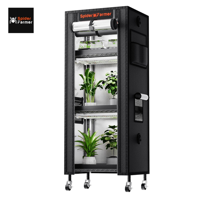 The Spider Farmer 3 Shelf Plant Stand.