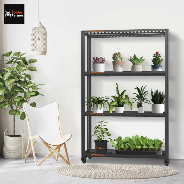 Spider Farmer SF600 LED Grow Shelves