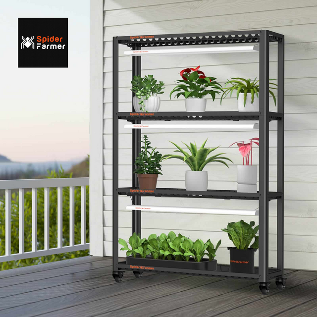 Spider Farmer SF600 LED Grow Shelves