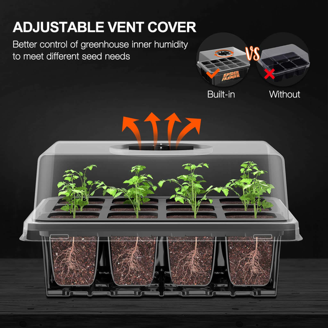 Spider Farmer Seed Starter & Propagation Trays (4 Pack)