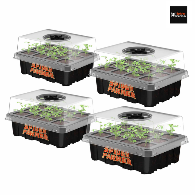 Spider Farmer Seed Starter & Propagation Trays (4 Pack)
