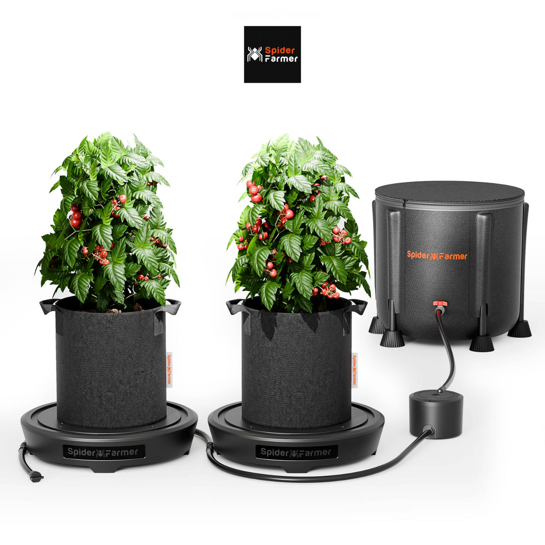 Spider Farmer Self Watering System | 2 Plant Gravity Irrigation Kit ...