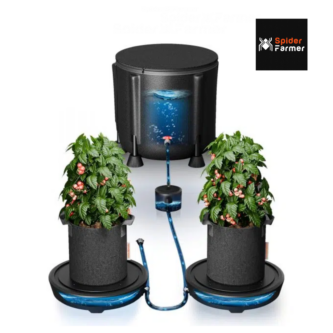 Spider Farmer Self Watering System | 2 Plant Gravity Irrigation Kit ...