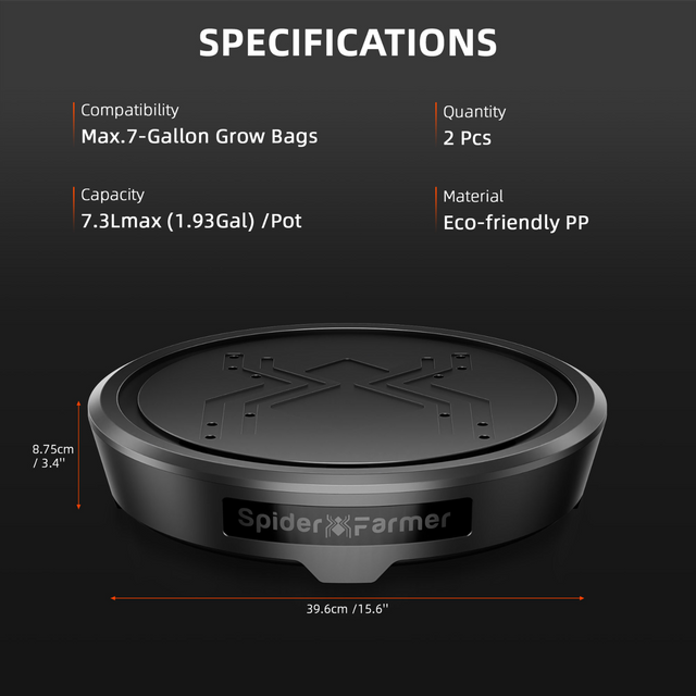 Spider Farmer Self Watering System -  2 Plant Set Up