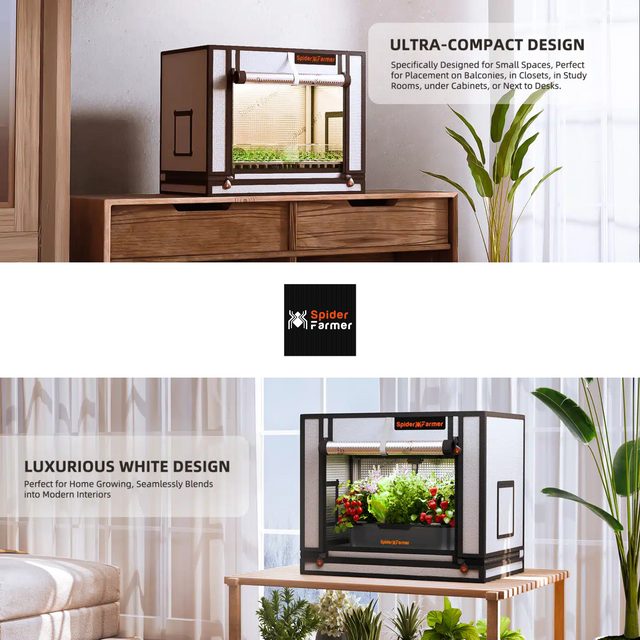 Spider Farmer Mini Grow Tent - 0.6m x 0.4m x 0.5m