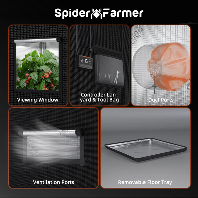 Spider Farmer 5 x 5 Grow Tent