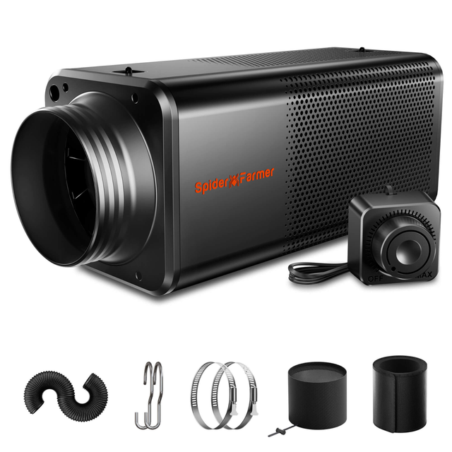 Spider Farmer 2-In-1 Ventilation System with Speed Controller