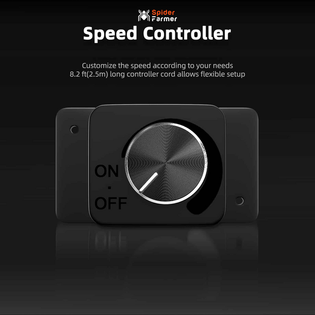 Spider Farmer 4" Inline Fan with Speed Controller