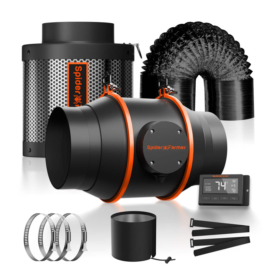 Spider Farmer Intelligent Fan & Filter Kit