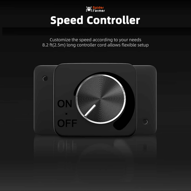 Spider Farmer 6" Inline Fan with Speed Controller