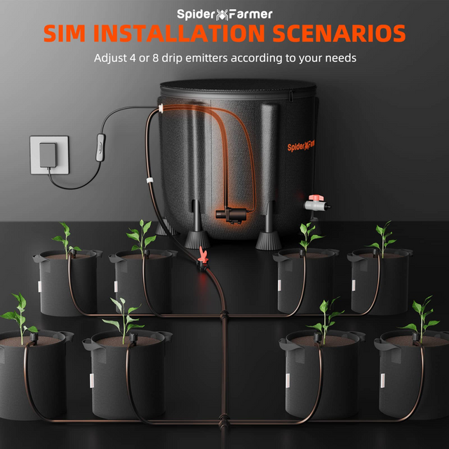Spider Farmer Automatic Drip Irrigation System