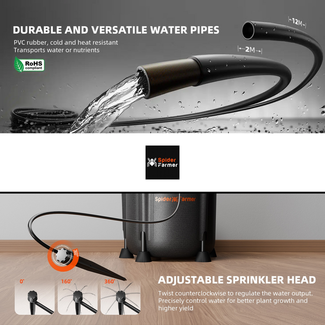 Spider Farmer Automatic Drip Irrigation System